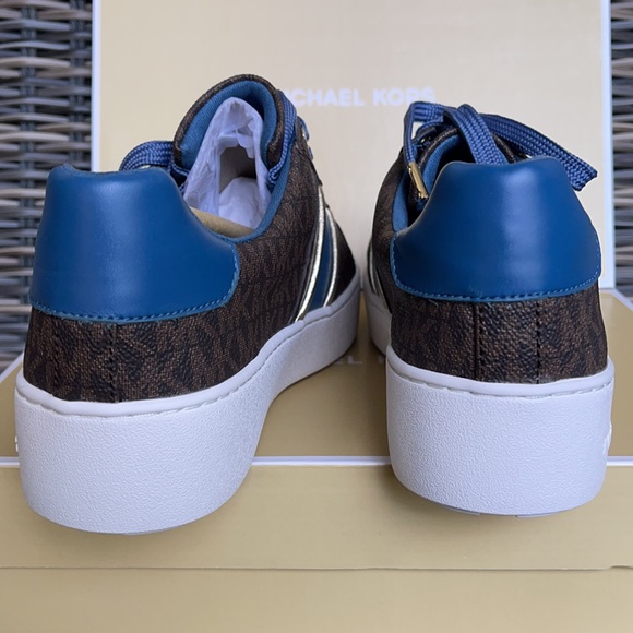 Michael Kors Poppy Stripe Lace Up MK Sig Small WMNS - Picture 15 of 16